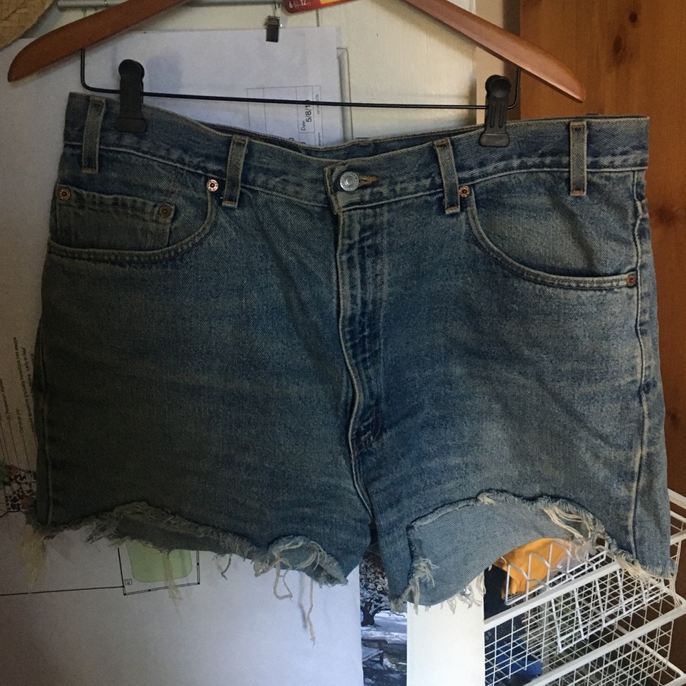 Vintage Levi’s 505 Cutoff Denim Shorts